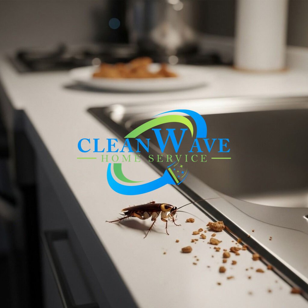 أفضل شركة مكافحة حشرات في جزيرة السعديات أثناء رش الحشرات داخل فيلا