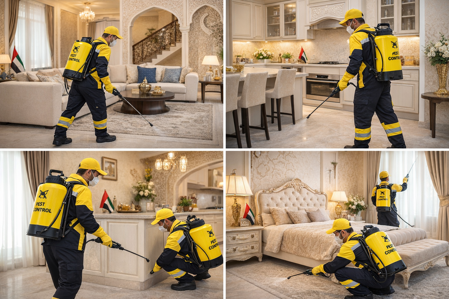 مكافحة الحشرات ابوظبي – شركة معتمدة ونتائج مضمونة
